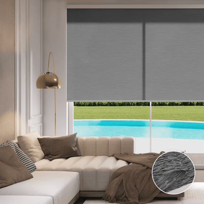 Cross Weave Light Filtering Roller