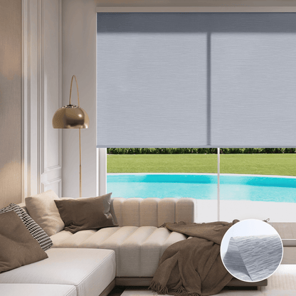 Cross Weave Light Filtering Roller