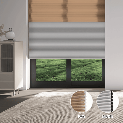 Dual Cell Day & Night Honeycomb (Light Filtering + Blackout)