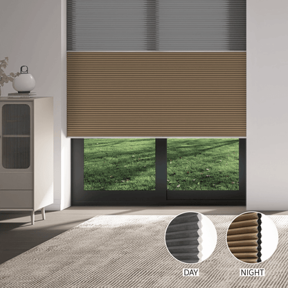 Dual Cell Day & Night Honeycomb (Light Filtering + Blackout)