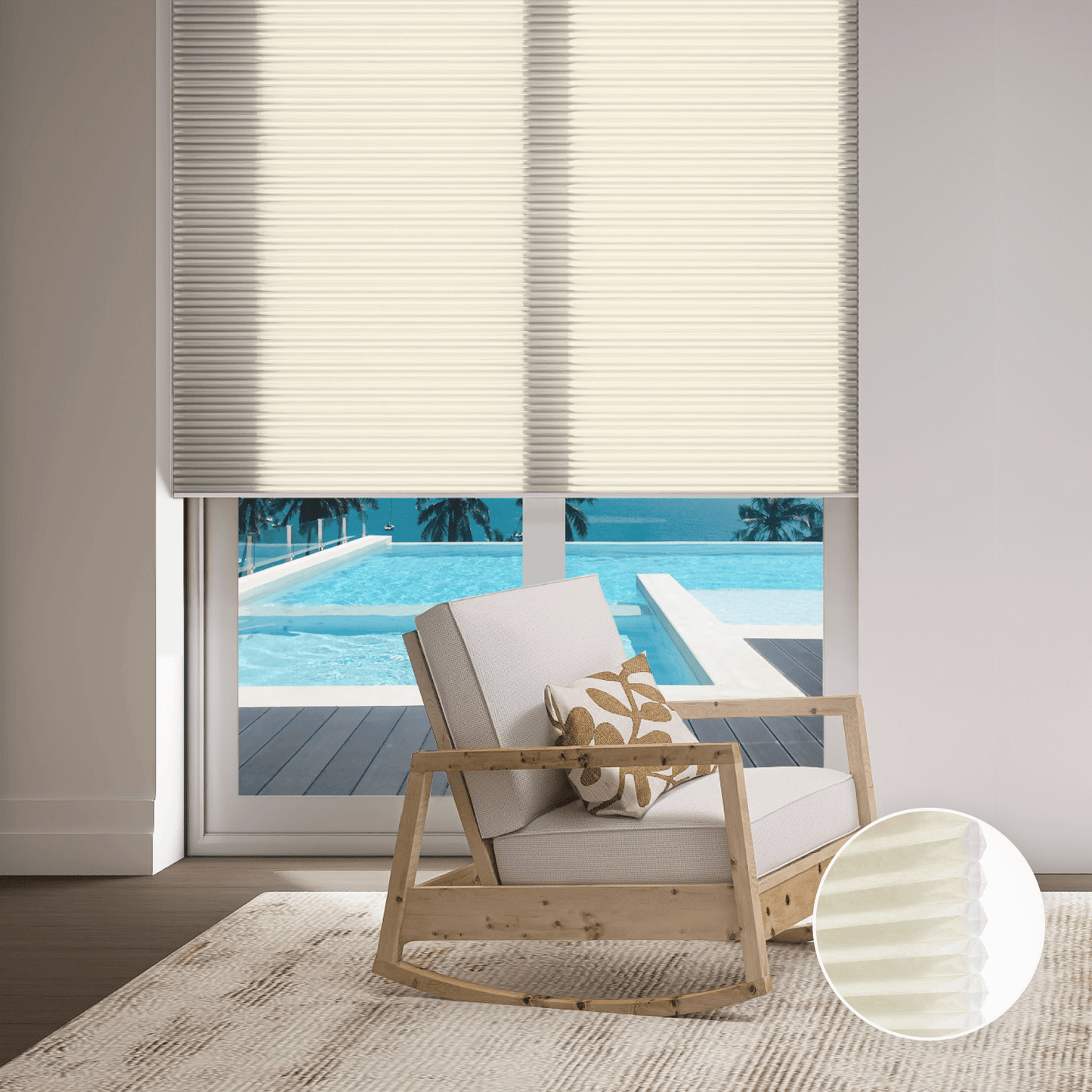 Dual Cell Light Filtering Honeycomb