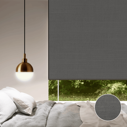 Linen Weave Blackout Roller
