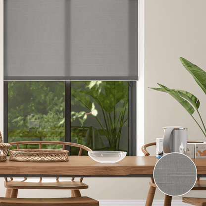 Linen Weave Light Filtering Roller