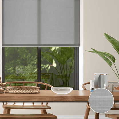 Linen Weave Light Filtering Roller