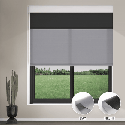 Pearl Day & Night Roller (Light Filtering + Blackout)