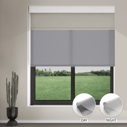 Pearl Day & Night Roller (Light Filtering + Blackout)