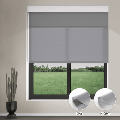 Pearl Day & Night Roller (Light Filtering + Blackout)