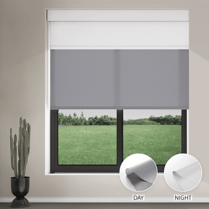 Pearl Day & Night Roller (Light Filtering + Blackout)